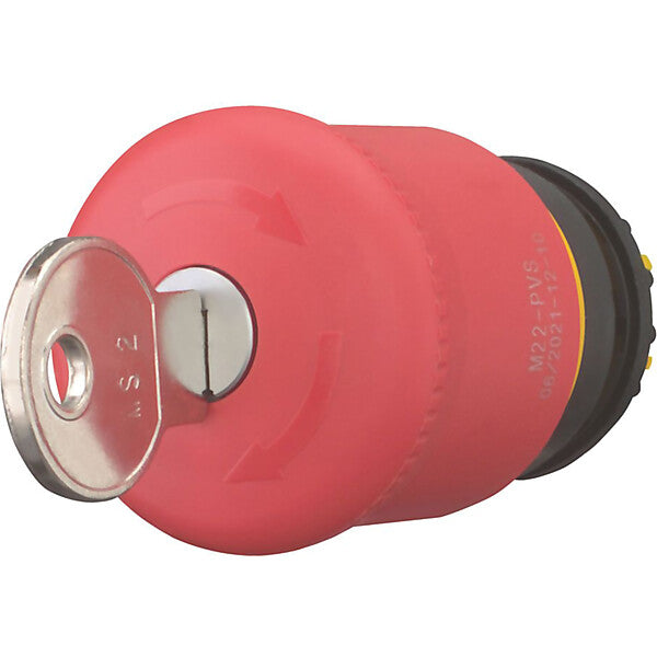 Eaton Not-Aus-Schlüsseltaste M22-PVS